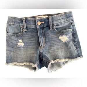 Abercrombie & Fitch Kids Blue Denim Shorts